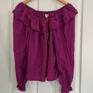 Knox Rose Off-Shoulder Women's Top NWT